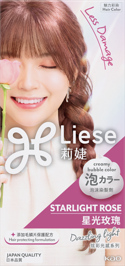 liese creamy bubble color – starlight rose